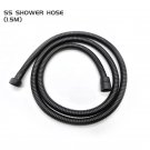 Shower Hose Only_Matte Black Hand Shower Brass Hand Held Shower Head Bathroom Faucet Accessories Adj
