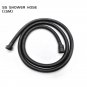 Shower Hose Only_Matte Black Hand Shower Brass Hand Held Shower Head Bathroom Faucet Accessories Adj