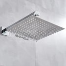 Chrome-10inch_Bathroom Faucet Shower Head  Polished Stainless Steel 8/10/12 inch Rainfall Ultrathin 