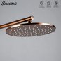 Polished Gold_Only Shower Head Brass Bathroom Accessories Matt Black Polished Rose Gold Brushed Chro