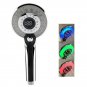 A-transparent_LED Shower Head Digital Temperature Control Shower Sprayer 3 Spraying Mode Bathroom Wa