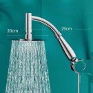 8inch-Round_Large Rainfall Shower Head Stainless Steel Square Shower Head Extension High Pressure Sh