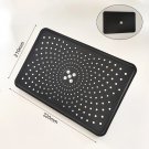 Black Ceiling B_Large Flow Rainfall Shower Head Big Panel Water Saving Showerheads Ceiling Mounted S