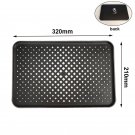 Black Ceiling shower_Large Flow Rainfall Shower Head Big Panel Water Saving Showerheads Ceiling Moun