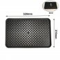 Black Ceiling shower_Large Flow Rainfall Shower Head Big Panel Water Saving Showerheads Ceiling Moun