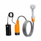 Portable Outdoor Shower Bathing Pump Rechargeable Handheld Electric Shower Camp Shower for Car Hikin