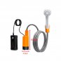 Portable Outdoor Shower Bathing Pump Rechargeable Handheld Electric Shower Camp Shower for Car Hikin