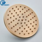 Antique Brass A_POIQIHY Brass Golden Rainfall Shower Head Shower Faucet Head Bathroom Replace Rain S