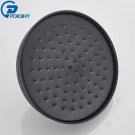 Matte Black C_POIQIHY Brass Golden Rainfall Shower Head Shower Faucet Head Bathroom Replace Rain Sho