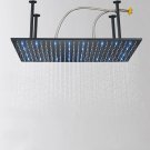 Black  40x80cm_Promotion Shower Head Square Rainfall shower head From Brazil / EU /CA/MX Warehouse