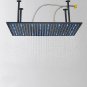 Black 40x80cm_Promotion Shower Head Square Rainfall shower head From Brazil / EU /CA/MX Warehouse