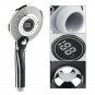 Electroplating_LED Shower Head 3 Colors Water Temperature Control LED Digital Display Handheld Showe