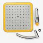 8inch Chrome Rainfall Shower Head Faucet Extension with Shower Arm and Hose Kit duchas para baño