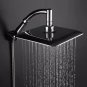 8inch Chrome Rainfall Shower Head Faucet Extension with Shower Arm and Hose Kit duchas para baño