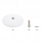 SH-102_1pcs 19cm/7.52inch Round ABS Silicon Rubber Rainfall Top Shower Head For Rain Shower Cabin Ro