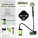 6000mAh_6000mAh / 7800mAh / 9000mAh Outdoor Wireless Electric Shower Portable Shower Head Bath Artif
