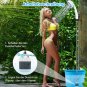 Portable Outdoor Shower Set USB Rechargeable Electric Shower Pump  Showerhead  for Camping Car Washi