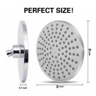 Top Spray-8 Inch_New 10 Inch Big Panel Rainfall Shower Head,High Pressure Shower Head,Water Saving,T