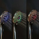 plating_Digital LED Shower Head Water-saving Shower Change Color with Handheld Temperature Bathroom 