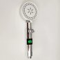 Sliver_Digital Temperature Display Shower Head 5 Modes High Pressure Showerhead 360 Degrees Rotated