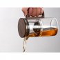 500ML_Bonston elegant cup insulation separation bubble teapot heat-resistant glass teapot simple fil