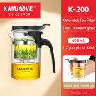 K-200 (400ml)_KAMJOVE Teapot Infuser Glass Tea Set One-button Filtering Tea Separation Kettle Tea Co