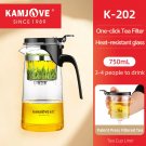 K-202 (750ml)_KAMJOVE Teapot Infuser Glass Tea Set One-button Filtering Tea Separation Kettle Tea Co