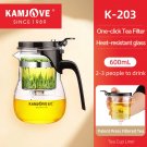 K-203 (600ml)_KAMJOVE Teapot Infuser Glass Tea Set One-button Filtering Tea Separation Kettle Tea Co