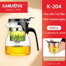 K-204 (600ml)_KAMJOVE Teapot Infuser Glass Tea Set One-button Filtering Tea Separation Kettle Tea Co