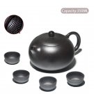 D1 -- 1 pot 4 cup_Yixing Purple Clay Teapot Famous Handmade Ball Hole Filter Xishi Tea Pot Chinese A