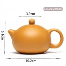 C 100ml -  Ball hole_100ml Yixing Boutique Purple Clay Teapots Ball Shaped Infuser Xishi Tea Pot Bea