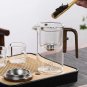 Gray 520ml_Water Separation Inner Container Teapot One Click Magnetic Switch Tea Separation Filtrat