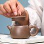 Inner push ball hole_100ml Chinese Yixing Purple Clay Teapots Ball Shaped Infuser Tea Pot Beauty Ket
