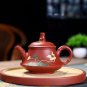 180ml-red_180ml&260ml Hand Painted Yixing Teapot Handmade Purple Clay Green Tea Pot Kung Fu Zish