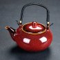 B_Large Capacity teapot 700ml Ceramics coffee pot with beam pot tea set small teapot tea cup househo