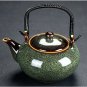 D_Large Capacity teapot 700ml Ceramics coffee pot with beam pot tea set small teapot tea cup househo