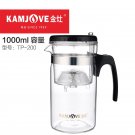 TP-200_200ml 500ml 1000ml KAMJOVE Heat-resistant Glass Elegant Cup Teapot Kungfu Tea sets Flower Mug