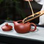 150ML Handcrafted Buddhist Scriptures Yixing Purple Clay Teapot Small Capacity Traditional Chinese K