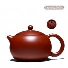 A1 - 200ml - 1 pot_High-end Yixing Purple Clay Teapot Famous Handmade Ball Hole Filter Xishi Tea Pot