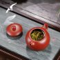 A2 - 240ml - 1 pot_High-end Yixing Purple Clay Teapot Famous Handmade Ball Hole Filter Xishi Tea Pot