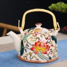 12_900ml Pot Large Ceramic Capacity Porcelain Teapot With Filter Water Chinese Kung Fu Kettle Teawar