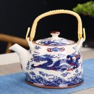 3_900ml Pot Large Ceramic Capacity Porcelain Teapot With Filter Water Chinese Kung Fu Kettle Teaware