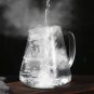 950ml_Stainless Steel Infuser Teapot Clear Borosilica Glass Filter Flower Tea Pot Heat Resistant Hea