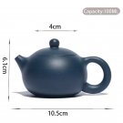 B -- 100ml_Yixing Famous Purple Clay Teapots Ball Hole Filter Xishi Tea Pot Beauty Kettle Ore Handma
