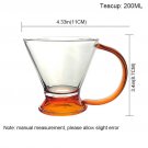 Cup_Heat-resistant Glass Teapot Coffee Milk Tea Cup Flower Puer Tea Kettle Chinese Kung Fu Tea Set N