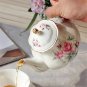 PINK CAMELLIA 500ml_Noble Ceramic Teapot 500ML Teacup 120ML Pink Camellia Coffee Pot Home High Grade