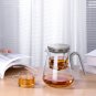 light yellow_Magnetic switch tea pot, high-end tea set, tea water separation teapot, household tea m
