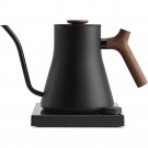 dio Electric Gooseneck Kettle - Pour-Over Coffee and Tea Pot, Stainless Steel, Quick Heating, Matte 
