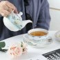 F Kettle CUP Tray_Bone China Teapot 250ML With cup Tea pot Set High Grade Porcelain Kettle Large cap