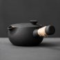 Base_Japanese Style Rough Pottery Side Handle Teapot Large Capacity Portable Tea Pot with Handle Han
